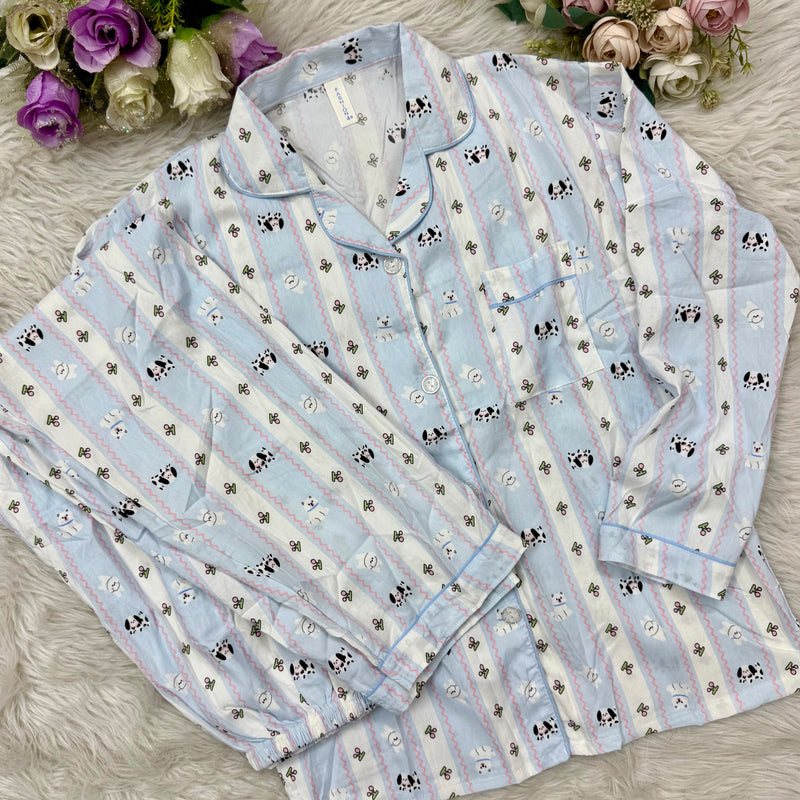 Full Sleeve Tommy PJ Set (2pc)